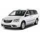 Накладки на пороги з підсвіткою для Chrysler Grand Voyager V 2008-2015