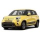 Накладки на пороги з підсвіткою для Fiat 500L 2012+