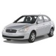 Накладки на пороги з підсвіткою для Hyundai Accent 2006-2011