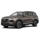 Накладки на пороги з підсвіткою для Hyundai Santa Fe IV 2019+