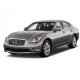 Накладки на пороги з підсвіткою для Infiniti M III 2011-2019