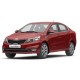 Накладки на пороги з підсвіткою для KIA Rio III 2011-2017