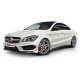 Накладки на пороги з підсвіткою для Mercedes CLA W117 2013+