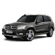 Накладки на пороги з підсвіткою для Mercedes GLK-Class X204 2008-2015