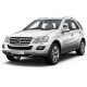 Накладки на пороги з підсвіткою для Mercedes ML W164 2005-2011