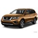 Накладки на пороги з підсвіткою для Nissan Pathfinder IV 2014+