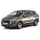 Накладки на пороги з підсвіткою для Peugeot 3008 I 2009-2016