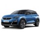 Накладки на пороги з підсвіткою для Peugeot 3008 II 2016+