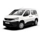Накладки на пороги з підсвіткою для Peugeot Rifter 2018+