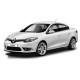 Накладки на пороги з підсвіткою для Renault Fluence 2009-2017