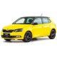 Накладки на пороги з підсвіткою для Skoda Fabia III 2014+