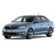 Накладки на пороги з підсвіткою для Skoda Rapid 2012+
