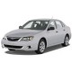 Накладки на пороги с подсветкой для Subaru Impreza III 2007-2014