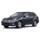 Накладки на пороги з підсвіткою для Subaru Outback IV 2009-2014