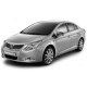 Накладки на пороги з підсвіткою для Toyota Avensis III 2009+