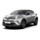 Накладки на пороги з підсвіткою для Toyota C-HR 2016+