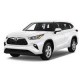 Накладки на пороги з підсвіткою для Toyota Highlander IV 2019+