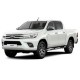 Накладки на пороги з підсвіткою для Toyota Hilux VIII 2015+