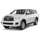 Накладки на пороги з підсвіткою для Toyota Sequoia II 2008+
