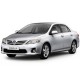 Накладки на пороги з підсвіткою для Toyota Corolla X 2007-2013