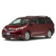 Накладки на пороги з підсвіткою для Toyota Sienna III 2011–2020