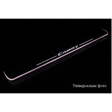 Накладки на пороги з підсвіткою Cadillac ATS 2012+ - (тип Static)
