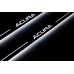 Накладки на пороги з підсвіткою Acura MDX II 2006-2013 (front doors) - (тип Static)