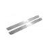 Накладки на пороги з підсвіткою Audi A4 B8 2008-2015 (front doors) з логотипом A4 - (тип Static)