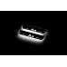 Накладки на пороги з підсвіткою Audi A4 B8 2008-2015 (rear doors) з логотипом A4 - (тип Static)
