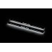 Накладки на пороги з підсвіткою Audi A6 C7 2011-2018 (front doors) з лого Audi A6 - (тип Static)
