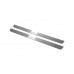 Накладки на пороги з підсвіткою Audi A6 C7 2011-2018 (front doors) з лого Audi A6 - (тип Static)