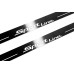 Накладки на пороги з підсвіткою BMW X5 G05 2019+ з лого Sport Line (front doors) - (тип Static)