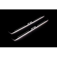 Накладки на пороги з підсвіткою BMW X6 G06 2019+ (front doors) - (тип Static) Накладки на пороги з підсвіткою BMW X6 G06 2019+ (front doors) - (тип Static)