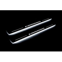 Накладки на пороги з підсвіткою Chevrolet Camaro V 2009-2015 - (тип Static)