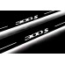 Накладки на пороги з підсвіткою Chrysler 300C II 2011+ з логотипом "300S" (front doors) - (тип Static)