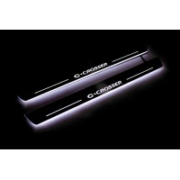 Накладки на пороги з підсвіткою Citroen C-Crosser 2007-2012 (front doors) - (тип Static) Накладки на пороги з підсвіткою Citroen C-Crosser 2007-2012 (front doors) - (тип Static)