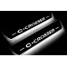 Накладки на пороги з підсвіткою Citroen C-Crosser 2007-2012 (rear doors) - (тип Static)