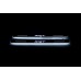 Накладки на пороги з підсвіткою Dodge Durango III 2011+ з логотипом SRT (front doors) - (тип Static)
