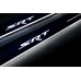 Накладки на пороги з підсвіткою Dodge Durango III 2011+ з логотипом SRT (front doors) - (тип Static)