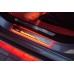 Накладки на пороги з підсвіткою Dodge Durango III 2011+ with logo R/T (front doors) - (тип Static)