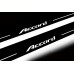 Накладки на пороги з підсвіткою Honda Accord IX 2013-2018 (front doors) - (тип Static)