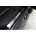 Накладки на пороги з підсвіткою Hummer H2 2002-2009 (front doors) - (тип Static)
