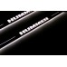Накладки на пороги з підсвіткою Hummer H2 2002-2009 (front doors) - (тип Static)