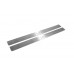 Накладки на пороги з підсвіткою Hummer H2 2002-2009 з логотипом H2 (front doors) - (тип Static)