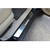 Накладки на пороги з підсвіткою Hyundai Tucson I 2004-2015 - (тип Static)