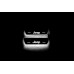 Накладки на пороги з підсвіткою Jeep Cherokee KL 2014+ з лого Jeep (rear doors) - (тип Static)