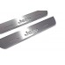 Накладки на пороги з підсвіткою Jeep Grand Cherokee III 2005-2010 з логотипом JEEP (rear sills) - (тип Static)