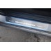 Накладки на пороги з підсвіткою Jeep Grand Cherokee IV 2010+ з логотипом "Jeep" (rear doors) - (тип Static)