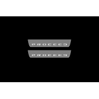 Накладки на пороги з підсвіткою KIA ProCeed III 2018+ (rear doors) - (тип Static) Накладки на пороги з підсвіткою KIA ProCeed III 2018+ (rear doors) - (тип Static)