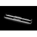 Накладки на пороги з підсвіткою Land Rover Discovery III 2004-2009 (front doors) - (тип Static)